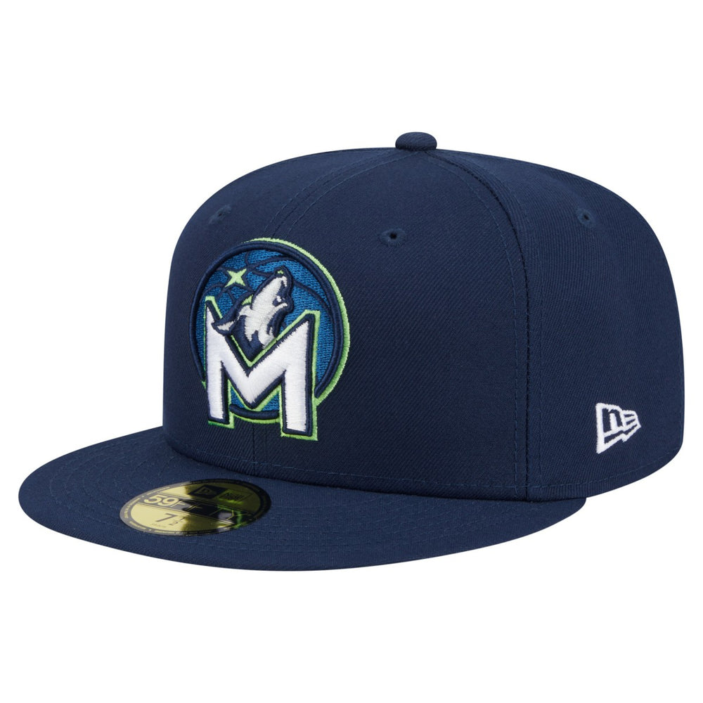 Minnesota Timberwolves Deceptor 59FIFTY Fitted Hat - Navy shop
