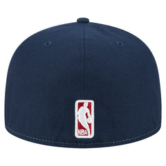 Denver Nuggets Repeat 59Fifty Fitted Hat sale - White/Navy shop