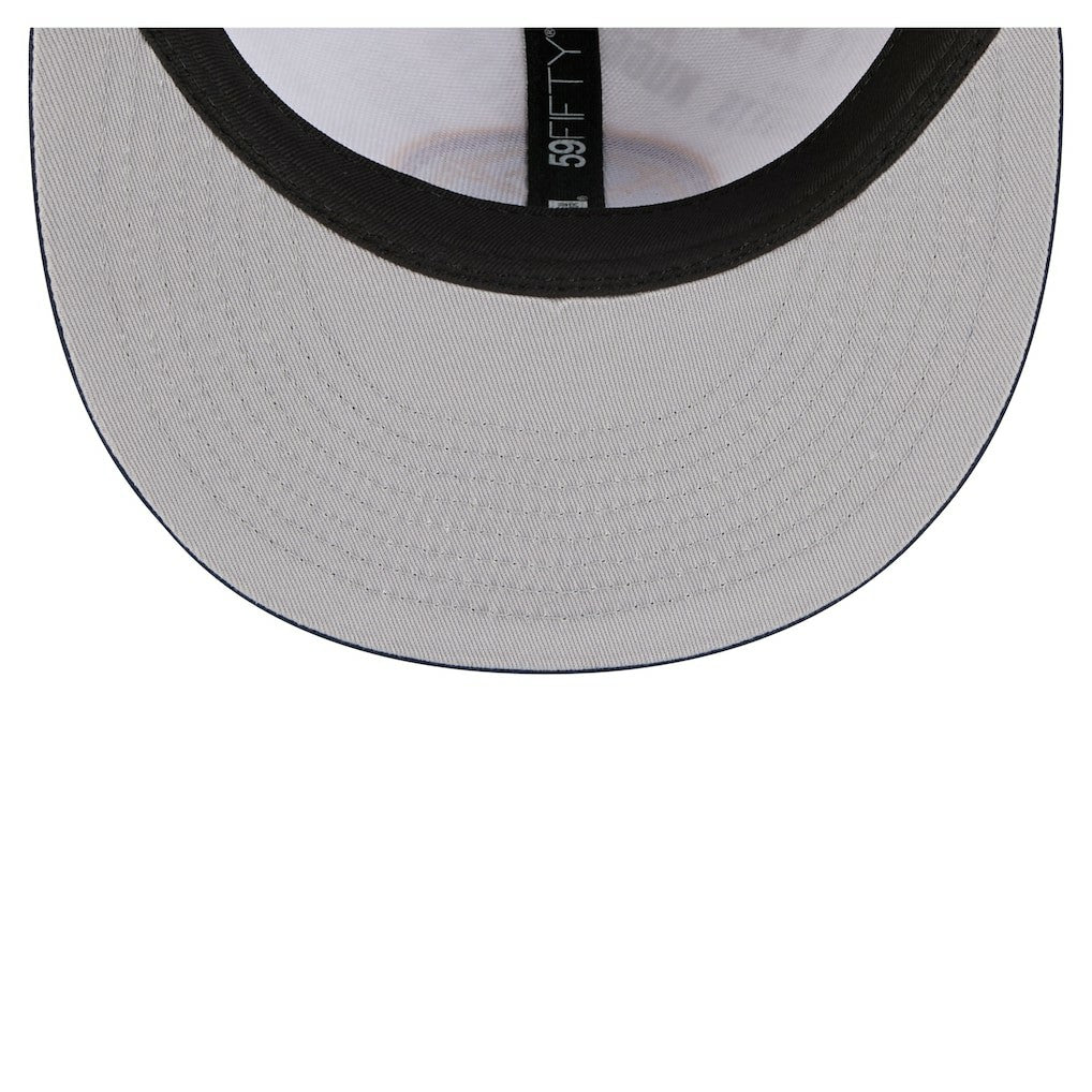 Denver Nuggets Repeat 59Fifty Fitted Hat sale - White/Navy shop