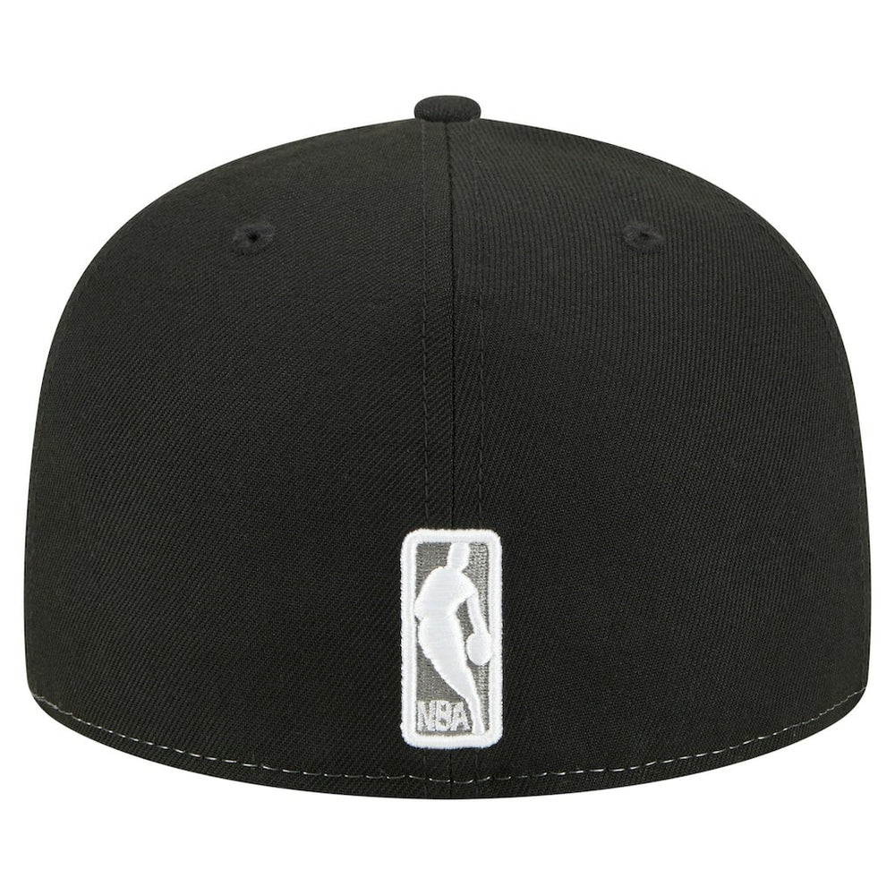 Brooklyn Nets Repeat 59Fifty Fitted Hat - White/Black sale