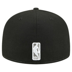 Brooklyn Nets Repeat 59Fifty Fitted Hat - White/Black sale