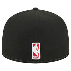 Chicago Bulls Repeat 59Fifty Fitted Hat - White/Black shop