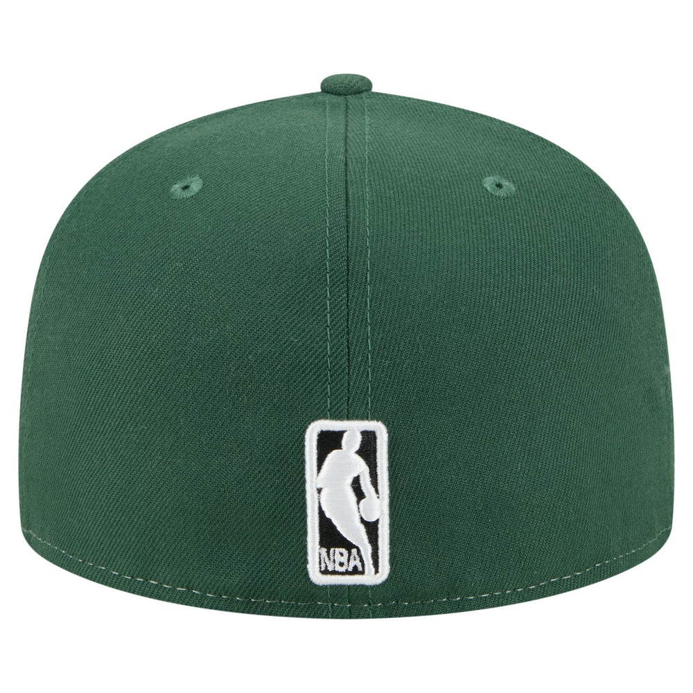 Milwaukee Bucks Repeat 59Fifty Fitted Hat - White/Hunter Green discount