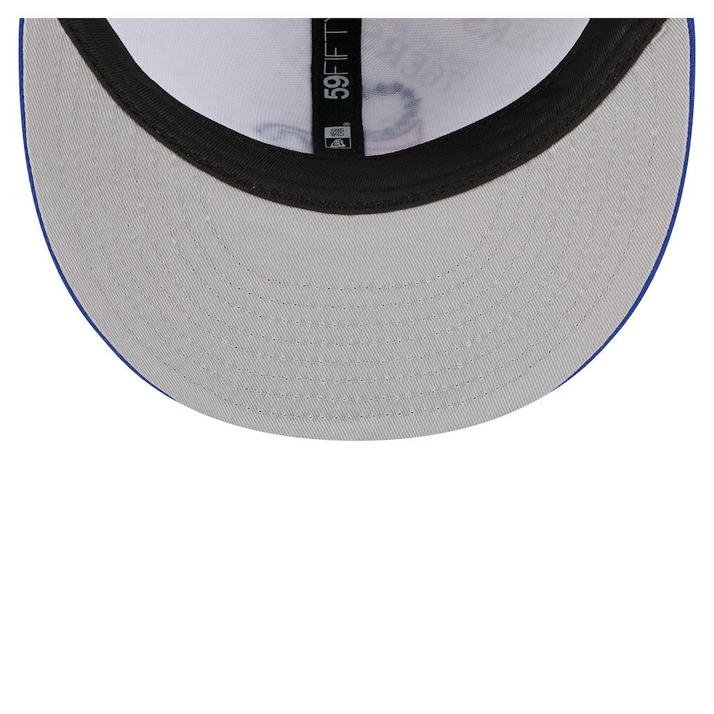 Philadelphia 76ers Repeat 59Fifty Fitted Hat - White/Royal discount