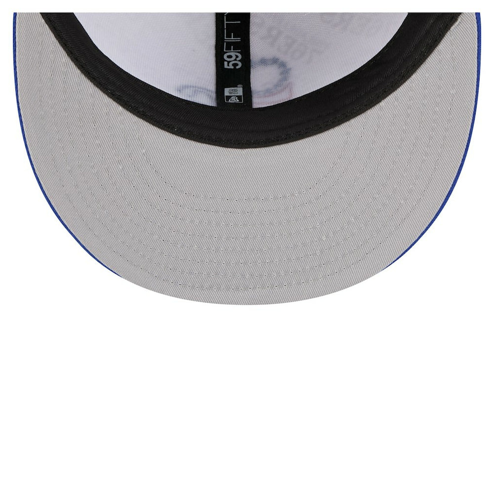 Philadelphia 76ers Repeat 59Fifty Fitted Hat - White/Royal discount