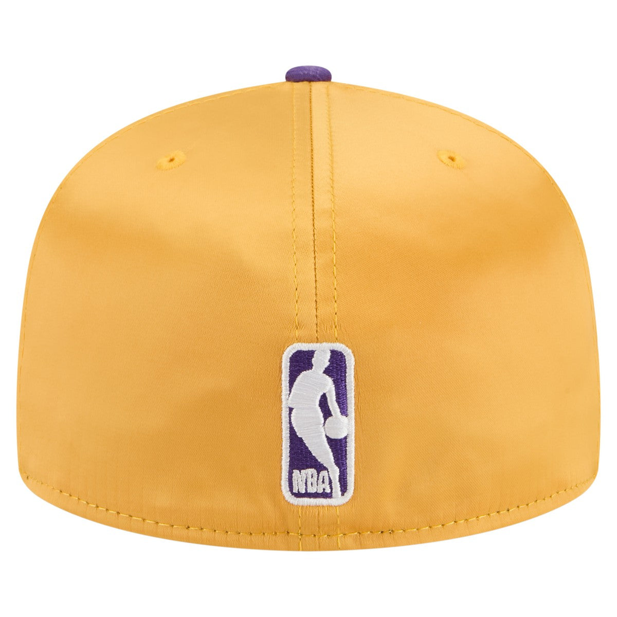 Los Angeles Lakers Satin Two-Tone 59FIFTY Fitted Hat - Gold/Purple cheap