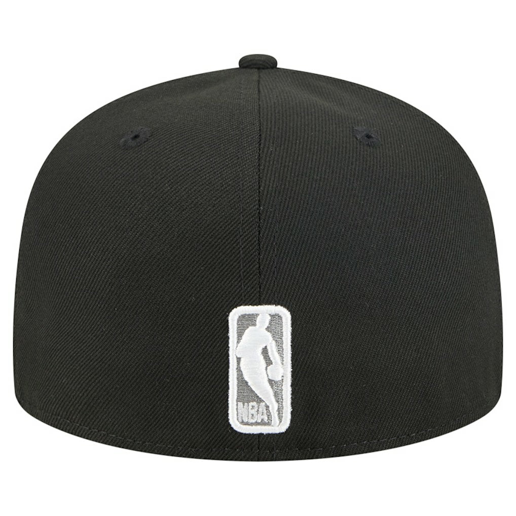 Brooklyn Nets Tri-Hit 59Fifty Fitted Hat - Black cheap
