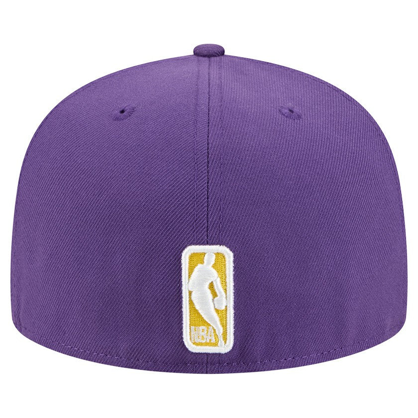 Los Angeles Lakers Tri-Hit 59Fifty Fitted Hat - Purple shop