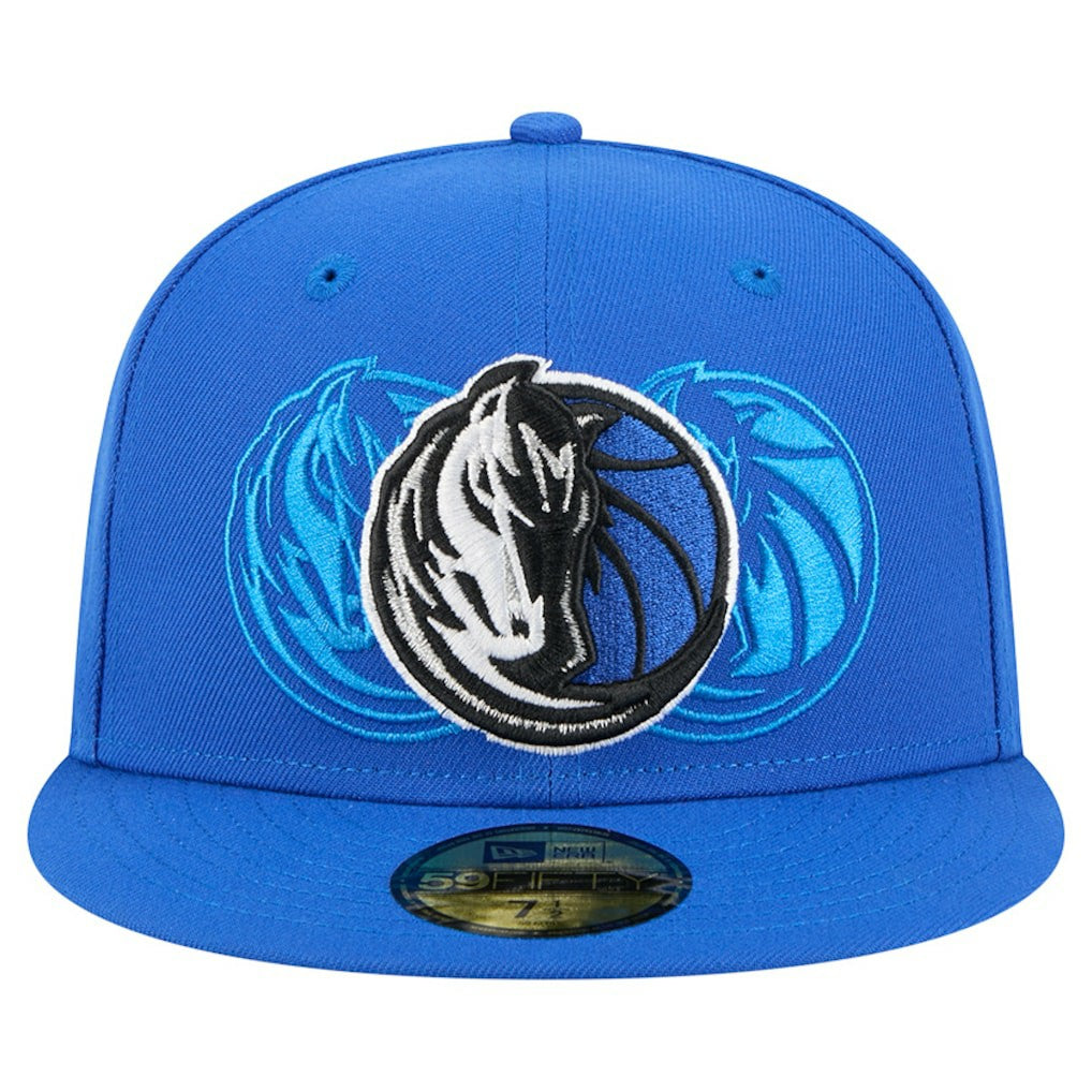 Dallas Mavericks Tri-Hit 59Fifty Fitted Hat sale - Blue discount