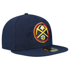 Denver Nuggets Tri-Hit 59Fifty Fitted Hat sale - Navy online