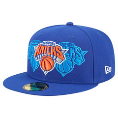 New York Knicks Tri-Hit 59Fifty Fitted Hat - Blue outlet