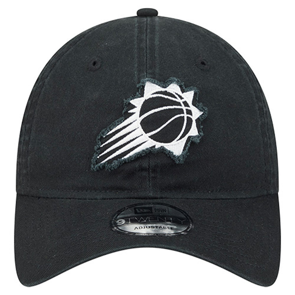 Phoenix Suns Stamp Fabric Applique 9TWENTY Adjustable Hat - Black for sale