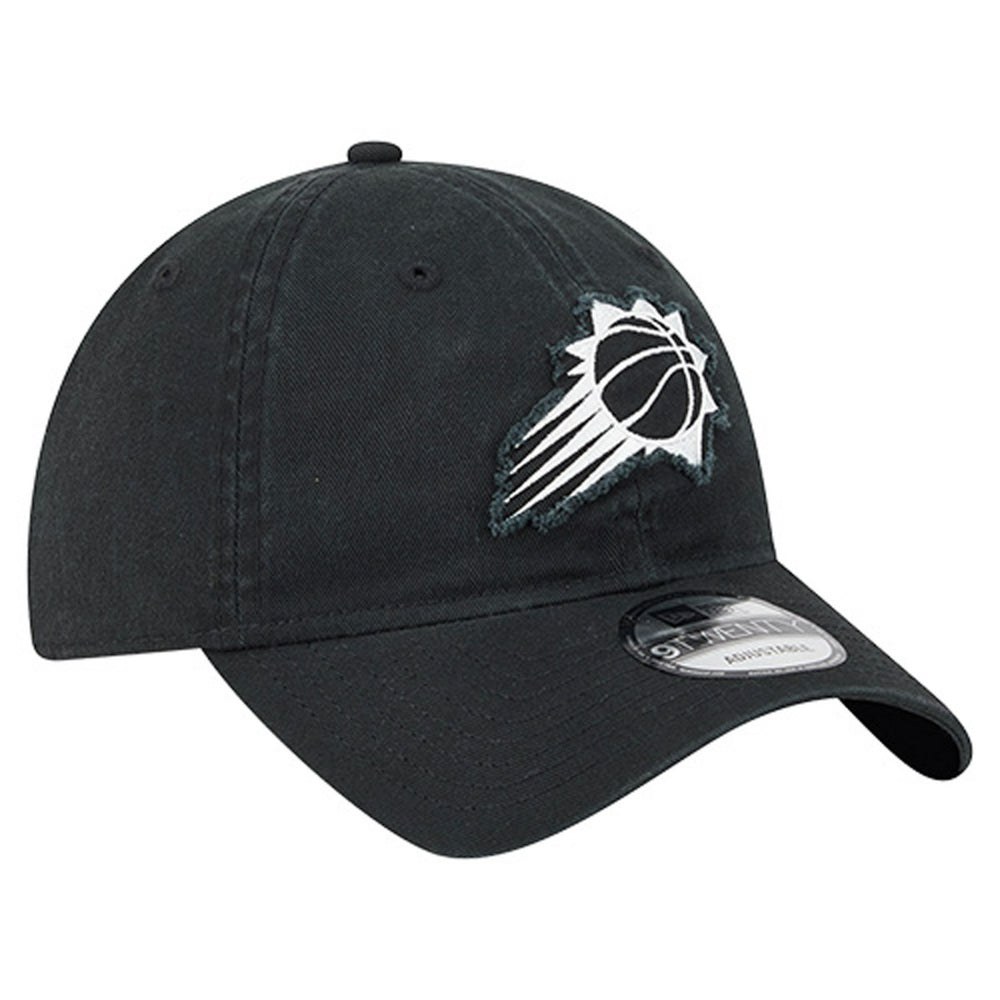 Phoenix Suns Stamp Fabric Applique 9TWENTY Adjustable Hat - Black for sale