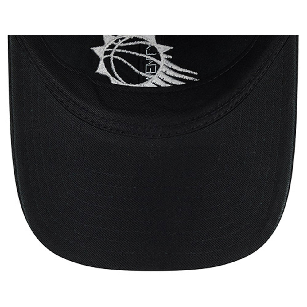 Phoenix Suns Stamp Fabric Applique 9TWENTY Adjustable Hat - Black for sale