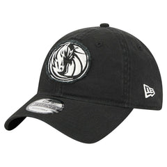 Dallas Mavericks Stamp Fabric Applique 9TWENTY Adjustable Hat sale - Black sale