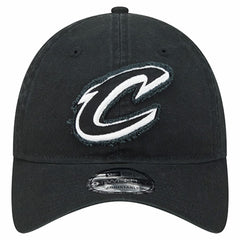 Cleveland Cavaliers Stamp Fabric Applique 9TWENTY Adjustable Hat sale - Black discount