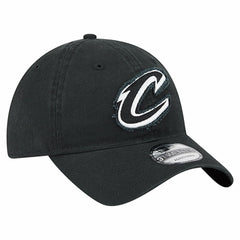 Cleveland Cavaliers Stamp Fabric Applique 9TWENTY Adjustable Hat sale - Black discount