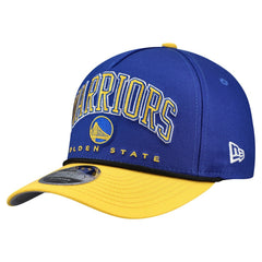 Golden State Warriors Bold Arch COOLERA 9FORTY A-Frame M-Crown Adjustable Hat sale - Royal for sale