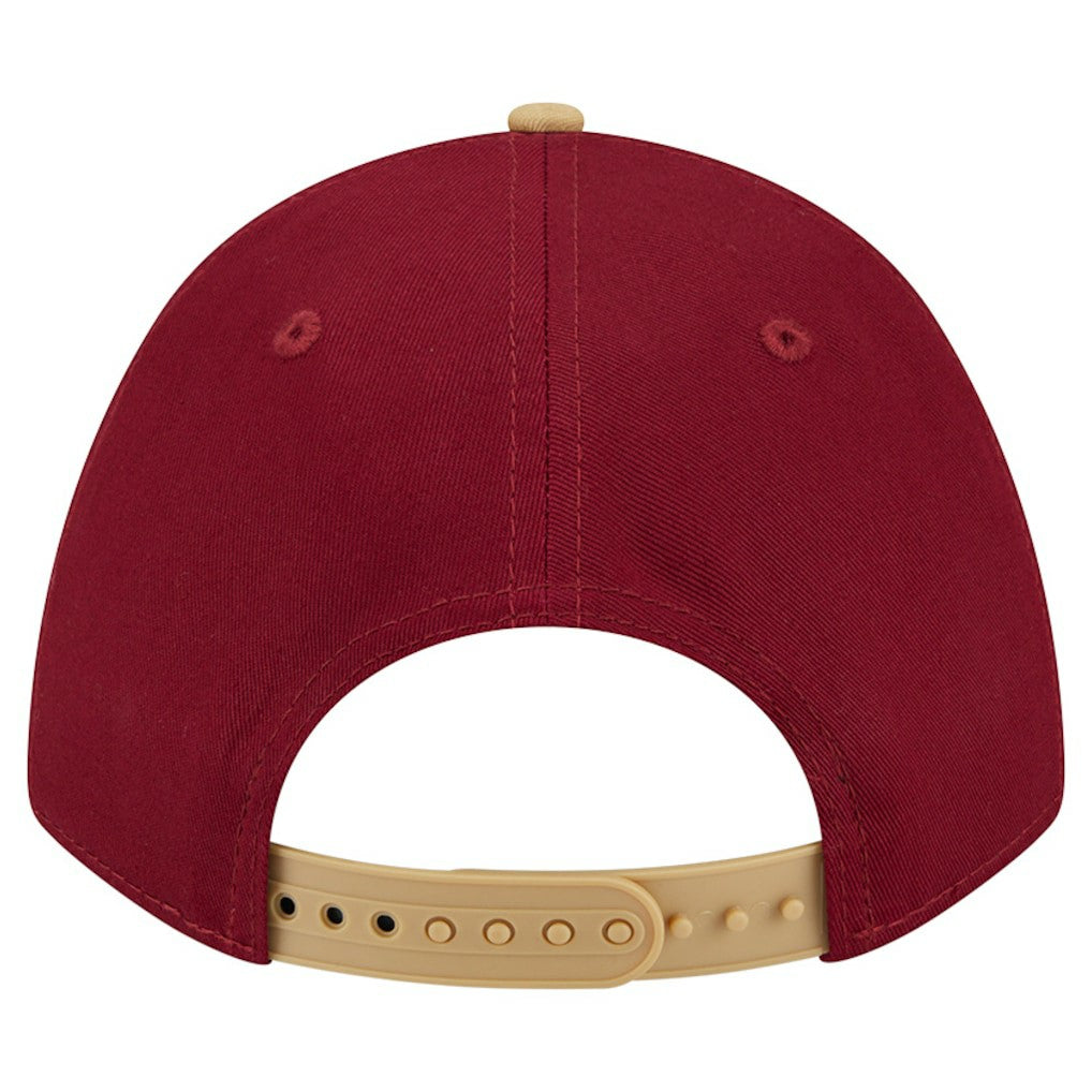 Cleveland Cavaliers Bold Arch COOLERA 9FORTY A-Frame M-Crown Adjustable Hat sale - Wine discount