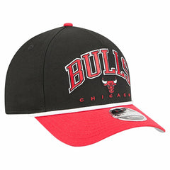 Chicago Bulls Bold Arch COOLERA 9FORTY A-Frame M-Crown Adjustable Hat - Black for sale