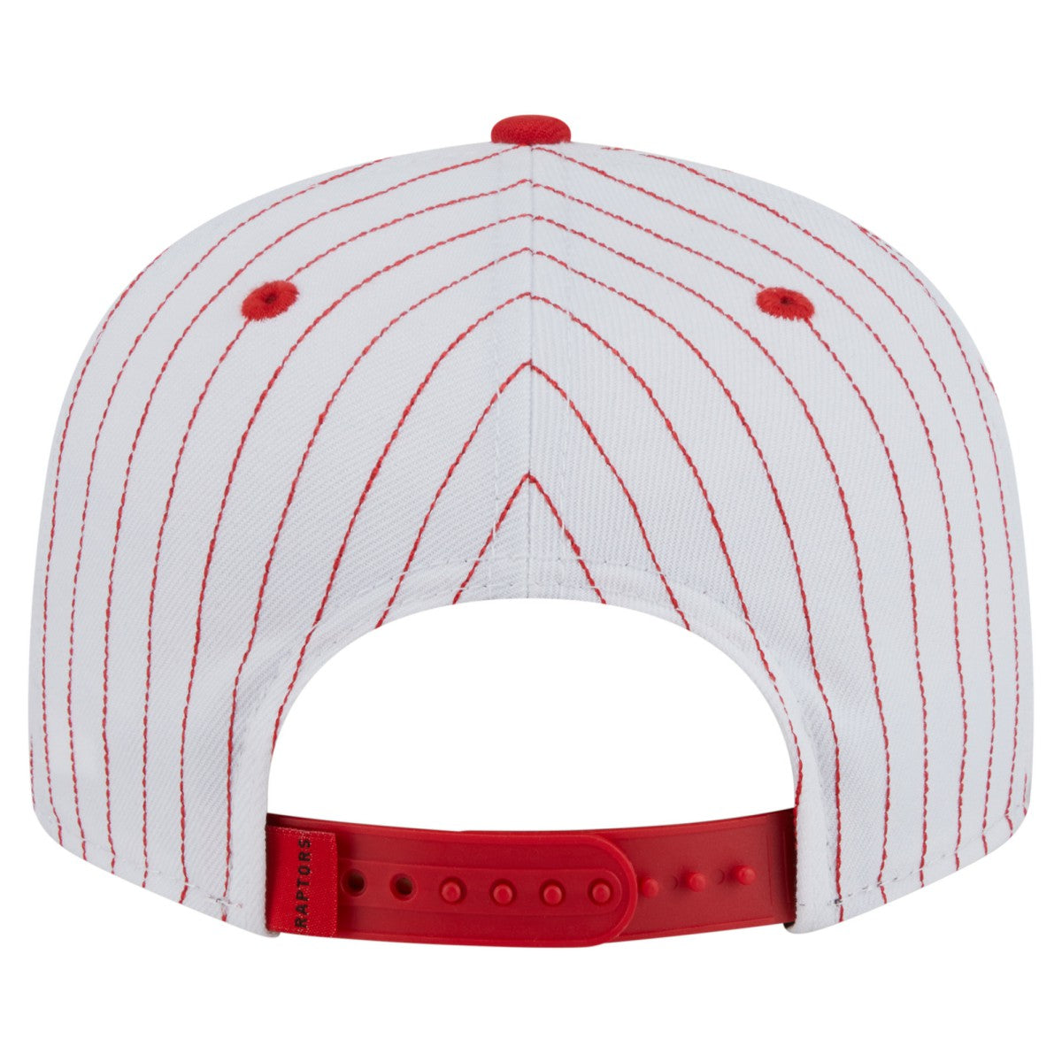 Toronto Raptors Deceptor Pinstripe 9FIFTY Snapback Hat - White shop