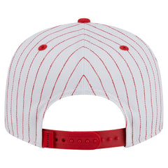 Toronto Raptors Deceptor Pinstripe 9FIFTY Snapback Hat - White shop