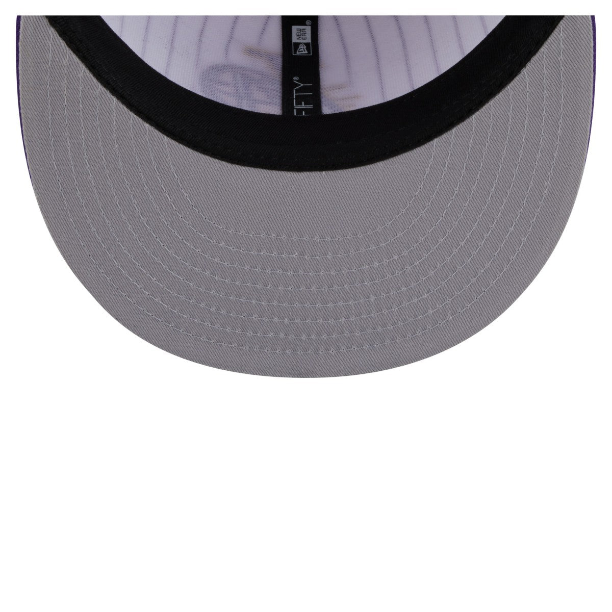 Los Angeles Lakers Deceptor Pinstripe 9FIFTY Snapback Hat - White online