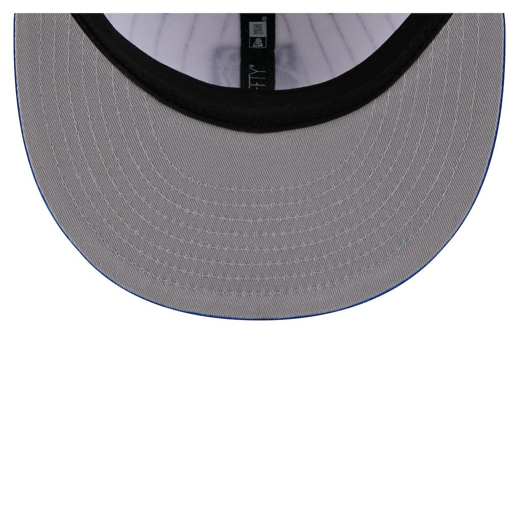Dallas Mavericks Deceptor Pinstripe 9FIFTY Snapback Hat sale - White for sale