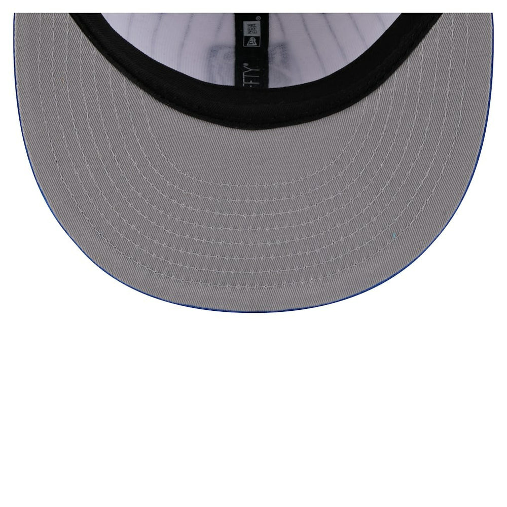Dallas Mavericks Deceptor Pinstripe 9FIFTY Snapback Hat sale - White for sale