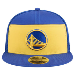 Golden State Warriors Outdoor Split Panel 9FIFTY Snapback Hat sale - Gold/Royal for sale