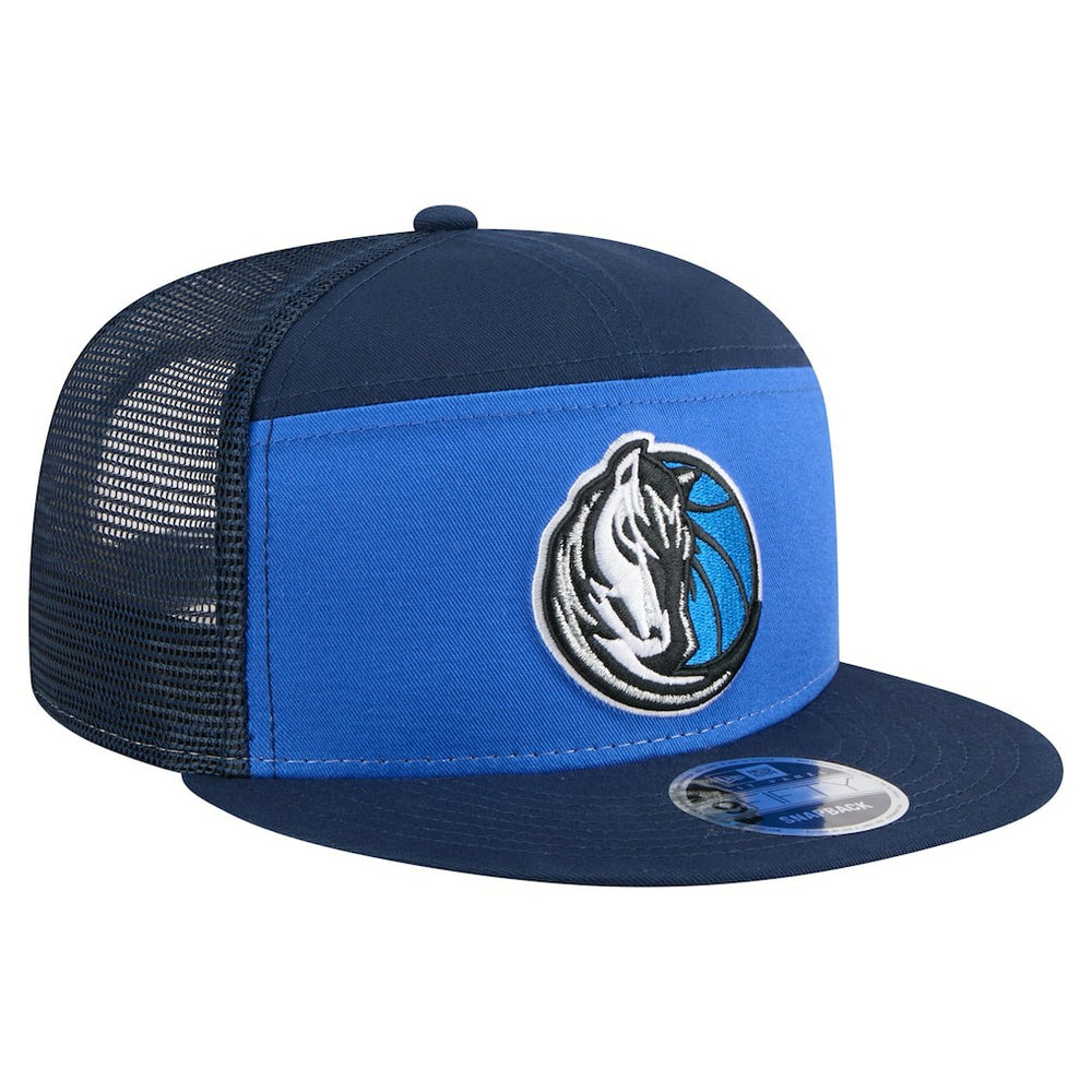 Dallas Mavericks Outdoor Split Panel 9FIFTY Snapback Hat sale - Blue/Navy for sale
