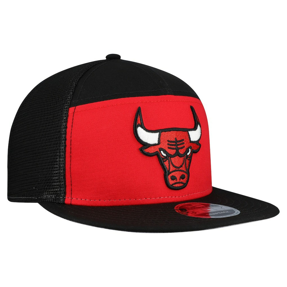 Chicago Bulls Outdoor Split Panel 9FIFTY Snapback Hat - Red/Black sale