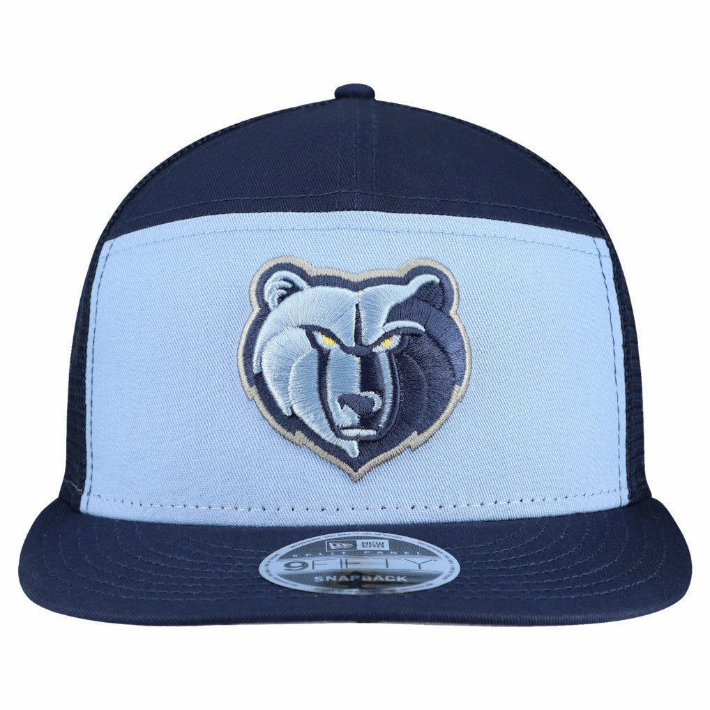 Memphis Grizzlies Outdoor Split Panel 9FIFTY Snapback Hat - Light Blue/Navy on sale