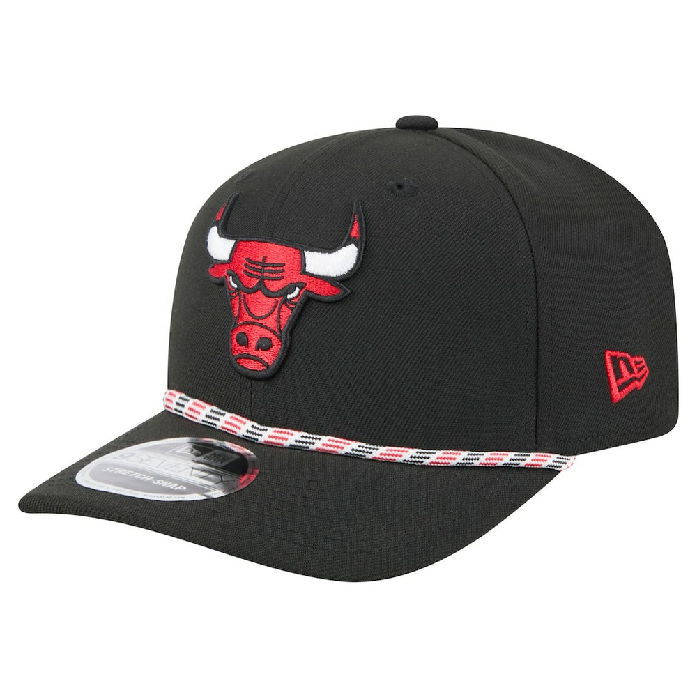 Chicago Bulls Rope 9SEVENTY Adjustable Hat - Black shop