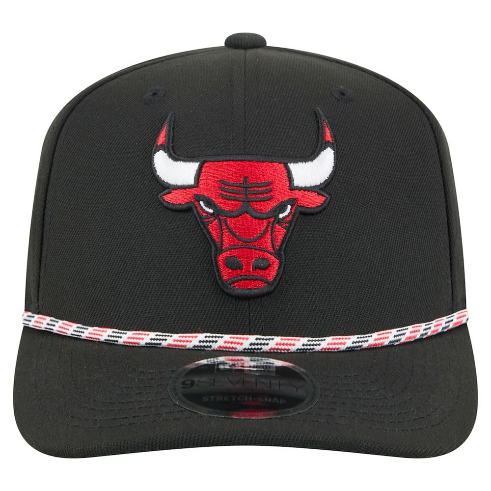 Chicago Bulls Rope 9SEVENTY Adjustable Hat - Black shop