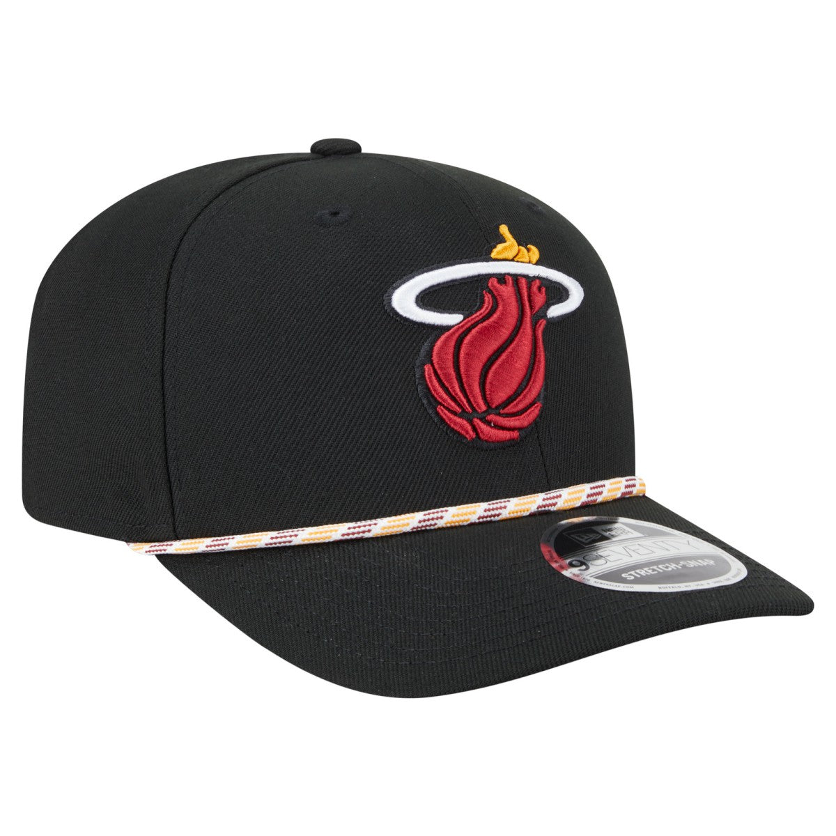 Miami Heat Rope 9SEVENTY Adjustable Hat - Black shop