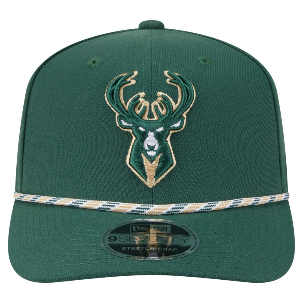 Milwaukee Bucks Rope 9SEVENTY Adjustable Hat - Hunter Green outlet