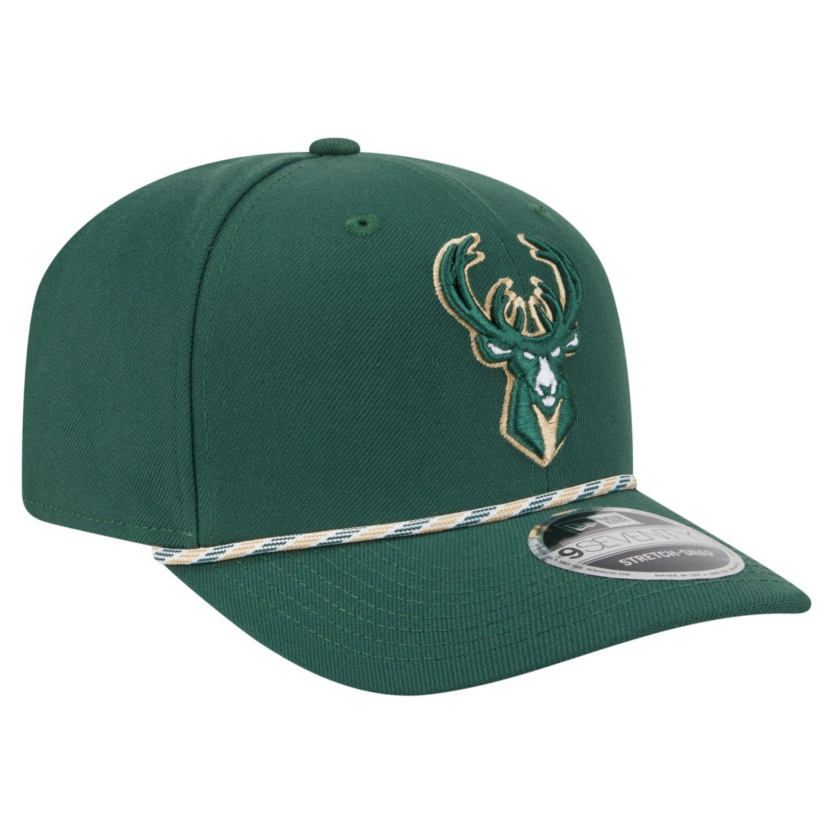 Milwaukee Bucks Rope 9SEVENTY Adjustable Hat - Hunter Green outlet