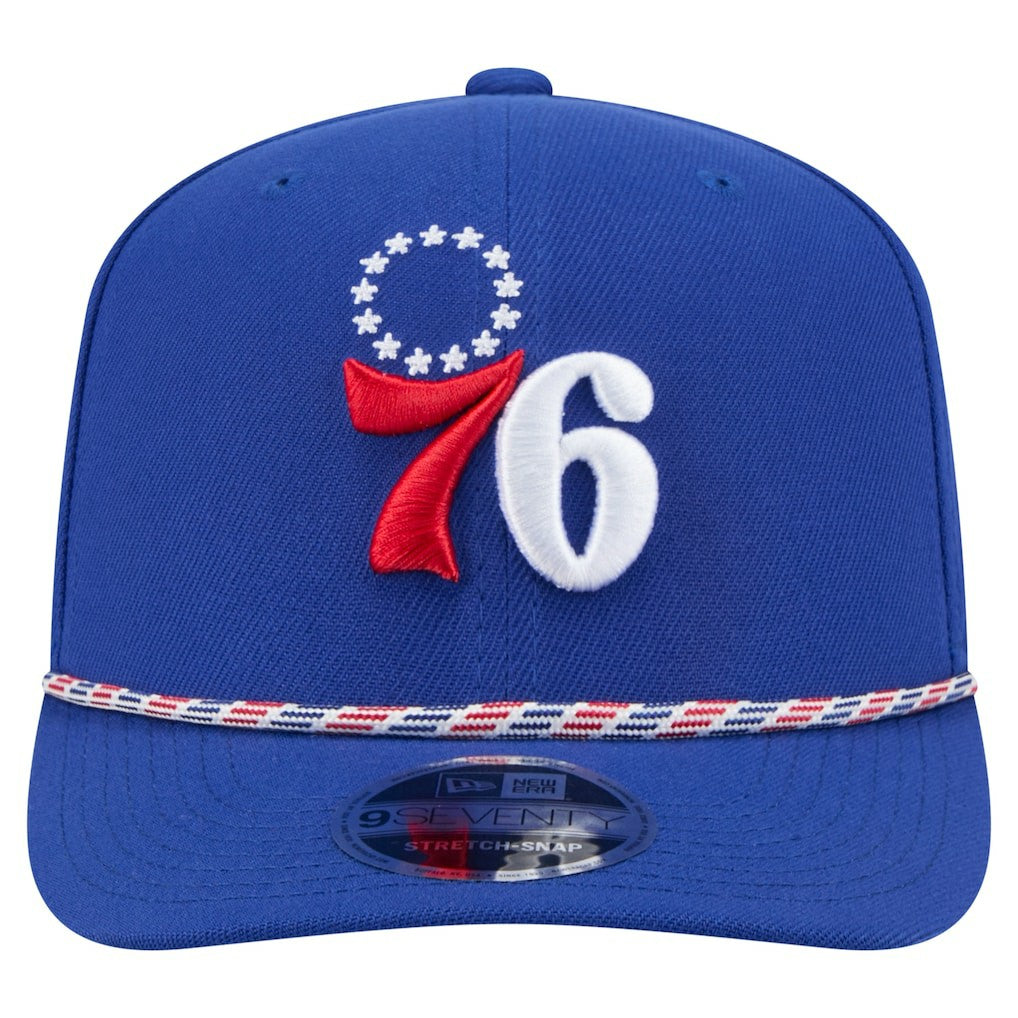 Philadelphia 76ers Rope 9SEVENTY Adjustable Hat - Blue on sale