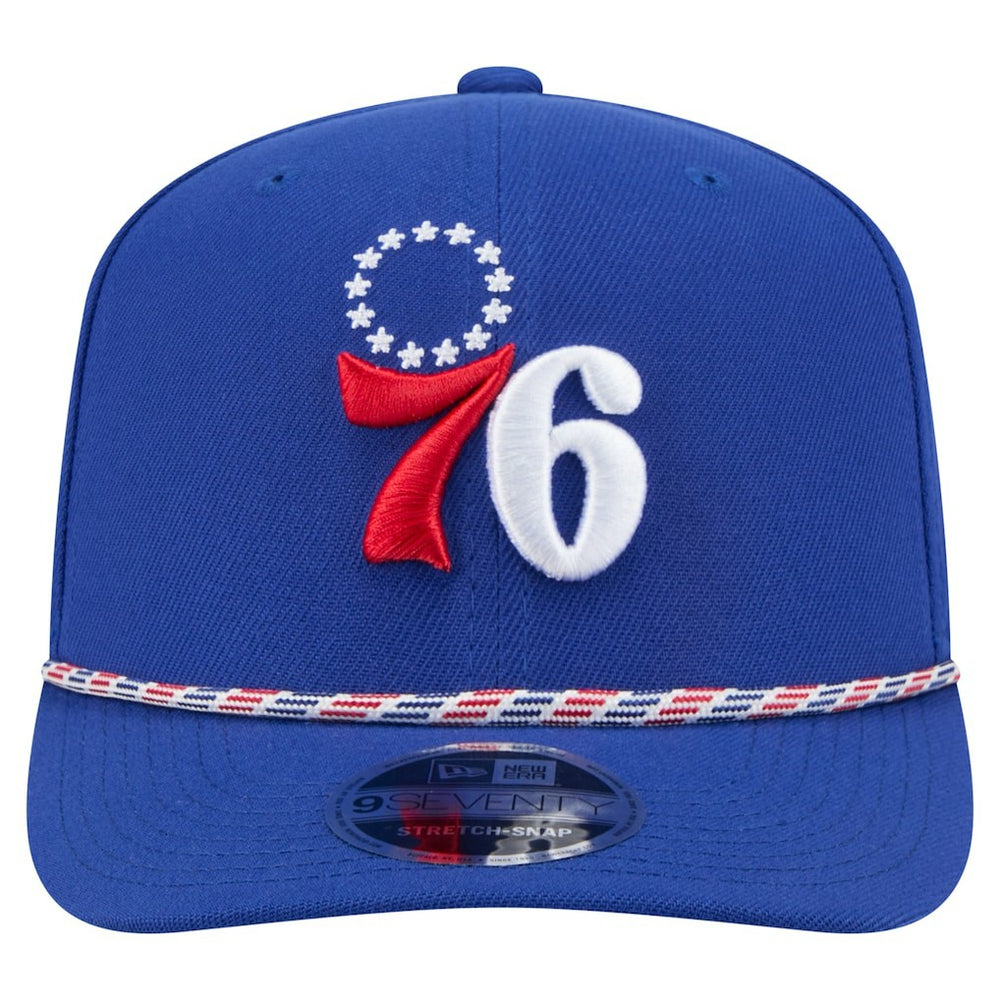 Philadelphia 76ers Rope 9SEVENTY Adjustable Hat - Blue on sale