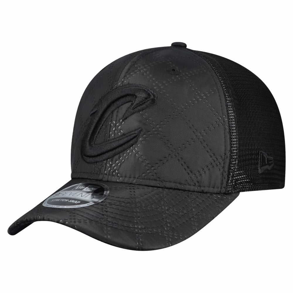 Cleveland Cavaliers Quilted 9SEVENTY Trucker Adjustable Hat sale - Black shop
