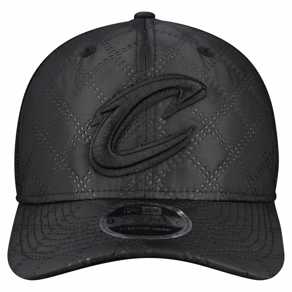 Cleveland Cavaliers Quilted 9SEVENTY Trucker Adjustable Hat sale - Black shop