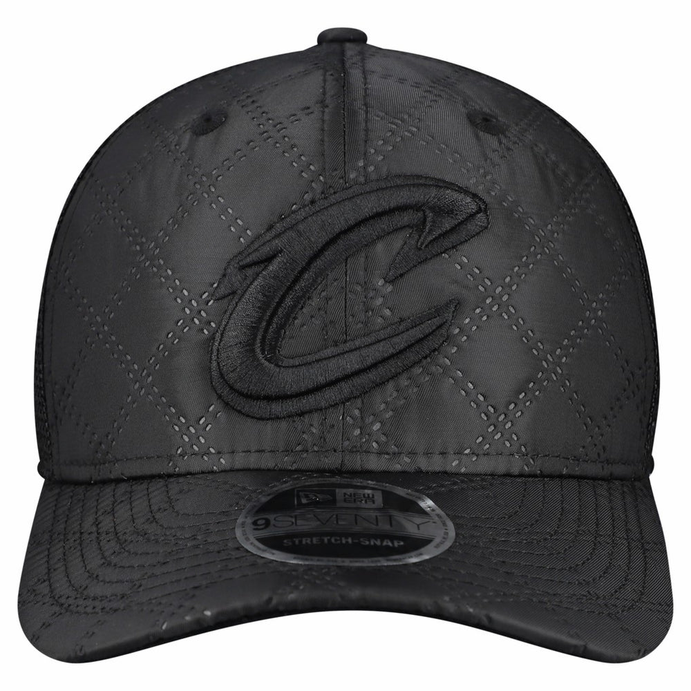 Cleveland Cavaliers Quilted 9SEVENTY Trucker Adjustable Hat sale - Black shop