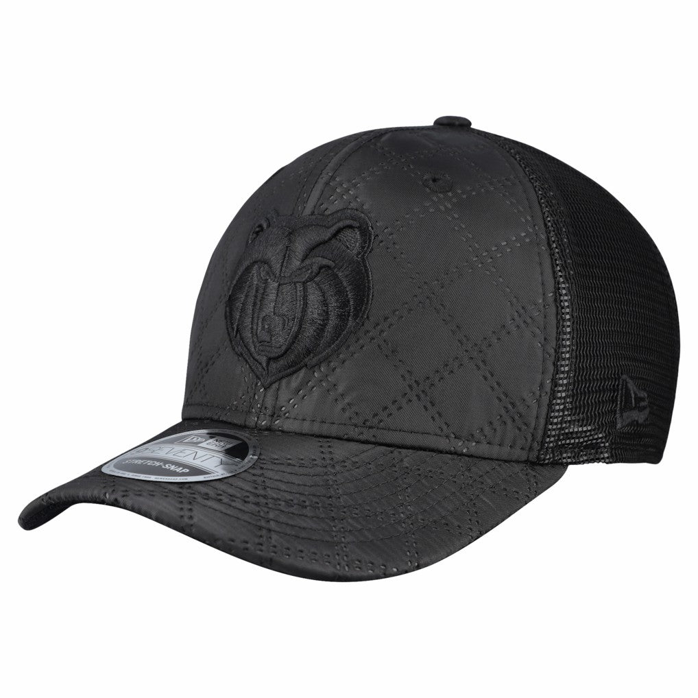 Memphis Grizzlies Quilted 9SEVENTY Trucker Adjustable Hat - Black discount