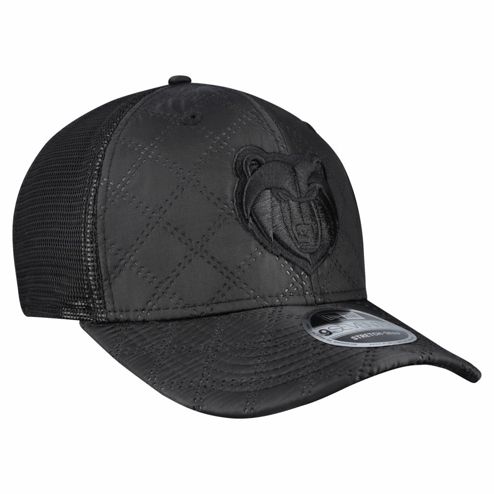 Memphis Grizzlies Quilted 9SEVENTY Trucker Adjustable Hat - Black discount