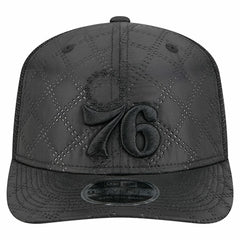 Philadelphia 76ers Quilted 9SEVENTY Trucker Adjustable Hat - Black outlet