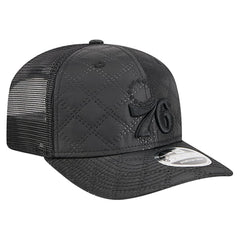 Philadelphia 76ers Quilted 9SEVENTY Trucker Adjustable Hat - Black outlet