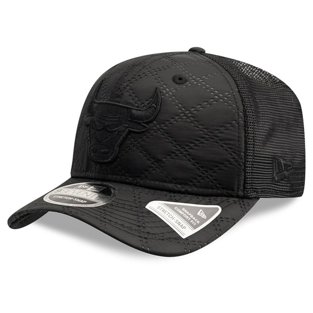 Chicago Bulls Quilted 9SEVENTY Trucker Adjustable Hat - Black on sale