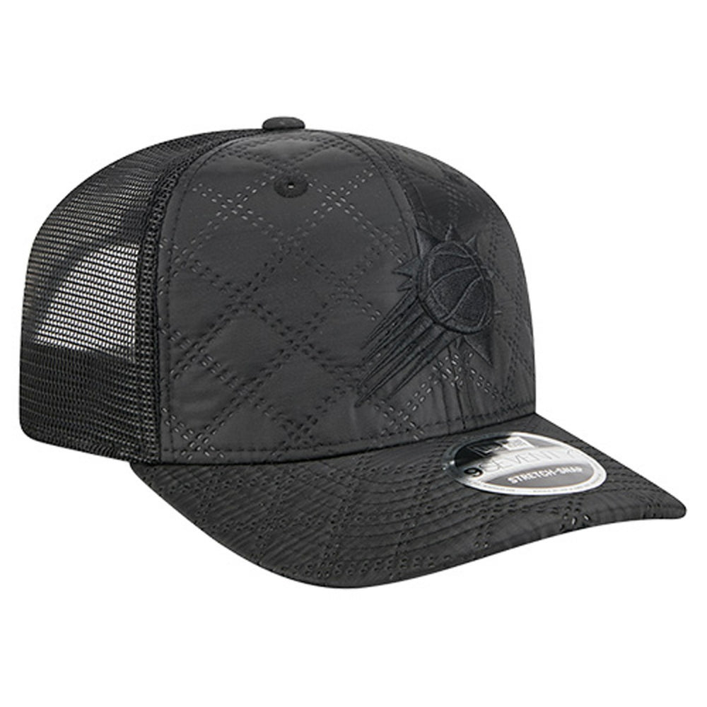 Phoenix Suns Quilted 9SEVENTY Trucker Adjustable Hat - Black cheap