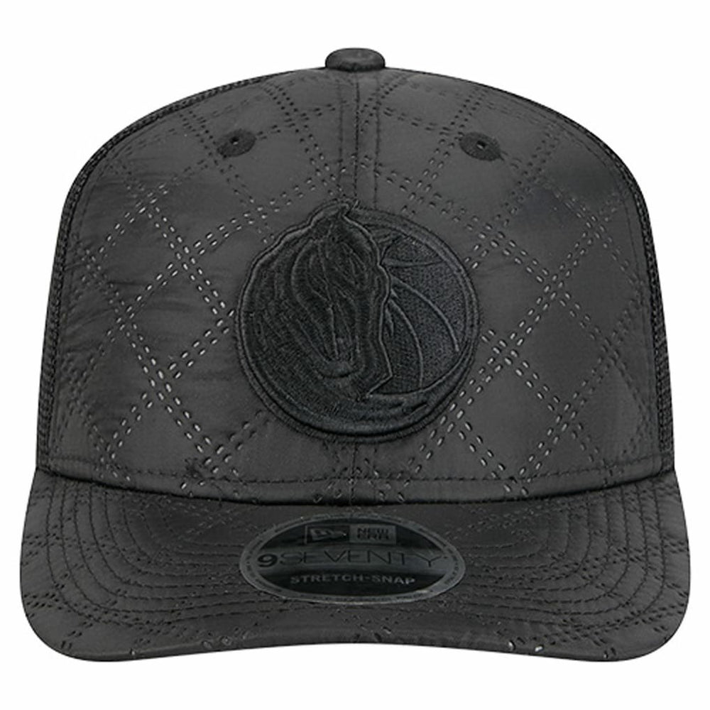 Dallas Mavericks Quilted 9SEVENTY Trucker Adjustable Hat sale - Black on sale
